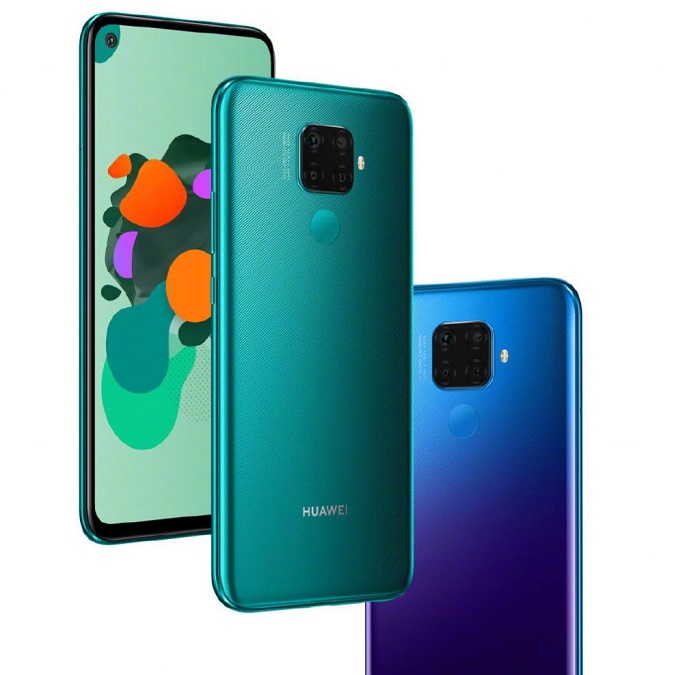 Huawei Nova 5i Pro Presented with Quad Camera & Fast Charging