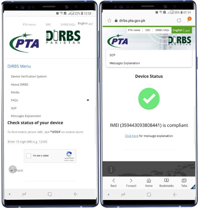 Pta Mobile Registration Guide Step by Step