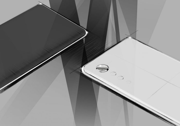 LG has published sketches of its new smartphone