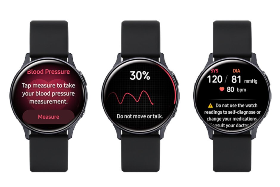 Samsung Galaxy Watch Active 2 finally gets blood pressure monitoring support