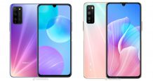 Honor 30 Lite (Youth Edition) 5G renders appear to reveal color variants