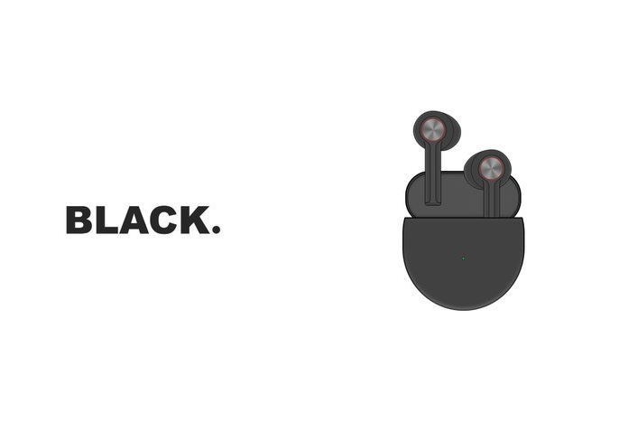 New leak shows the OnePlus Buds will come in black with a closed-fit design