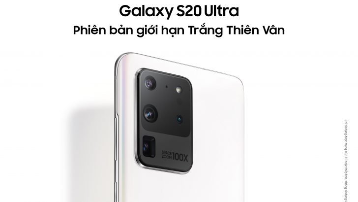 Samsung broadcasts Galaxy S20 Extremely White Restricted Version