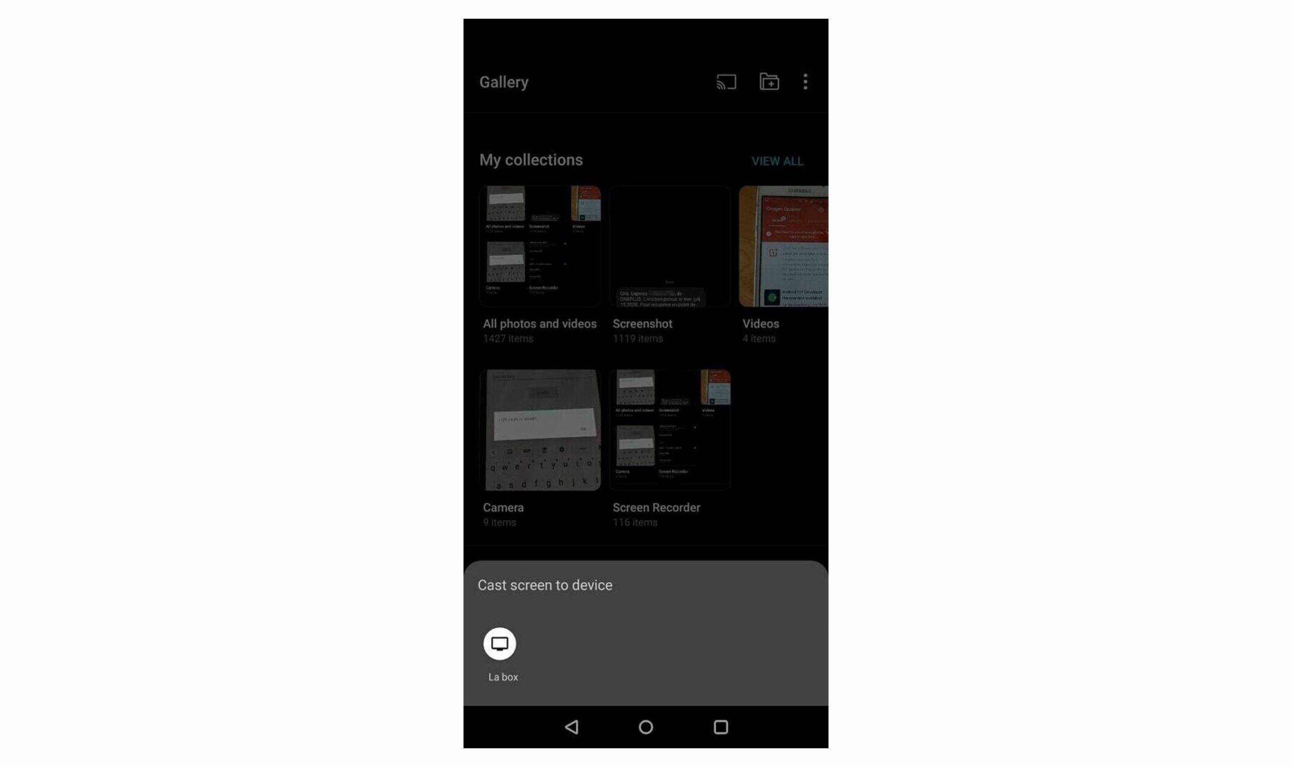 [Download APK] OnePlus Gallery v3.12.33 adds casting option