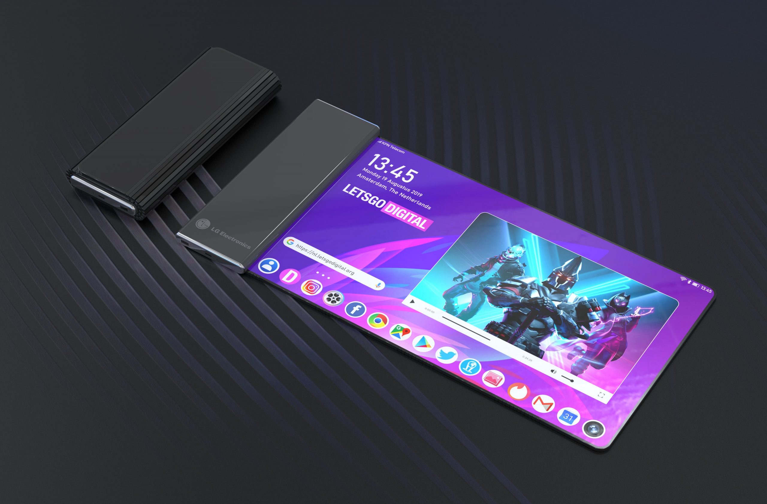 LG's rollable display smartphone with codename "Project B" to launch