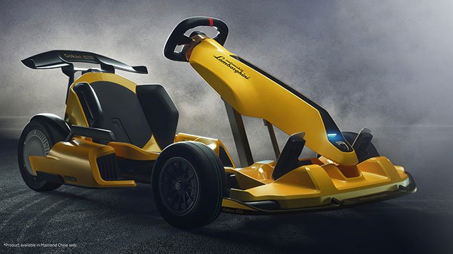 Ninebot GoKart Pro Lamborghini Edition unveiled with a stunning look & ferocious power