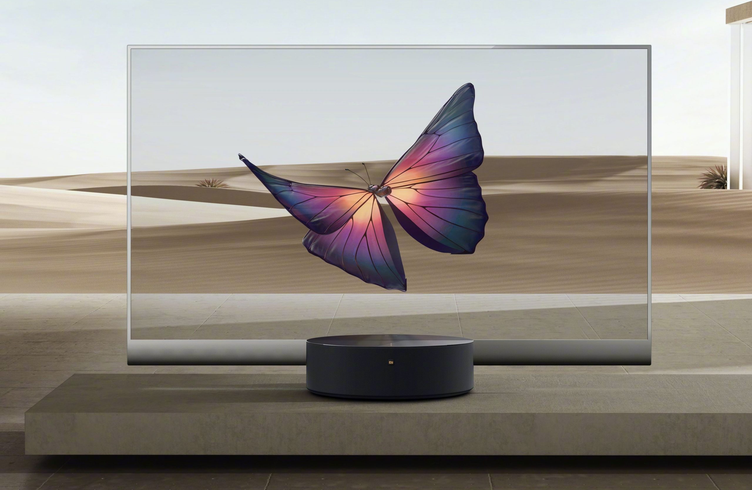 Xiaomi Mi TV LUX OLED Transparent Edition is the cheapest transparent TV at 49,999 yuan ($7,195)