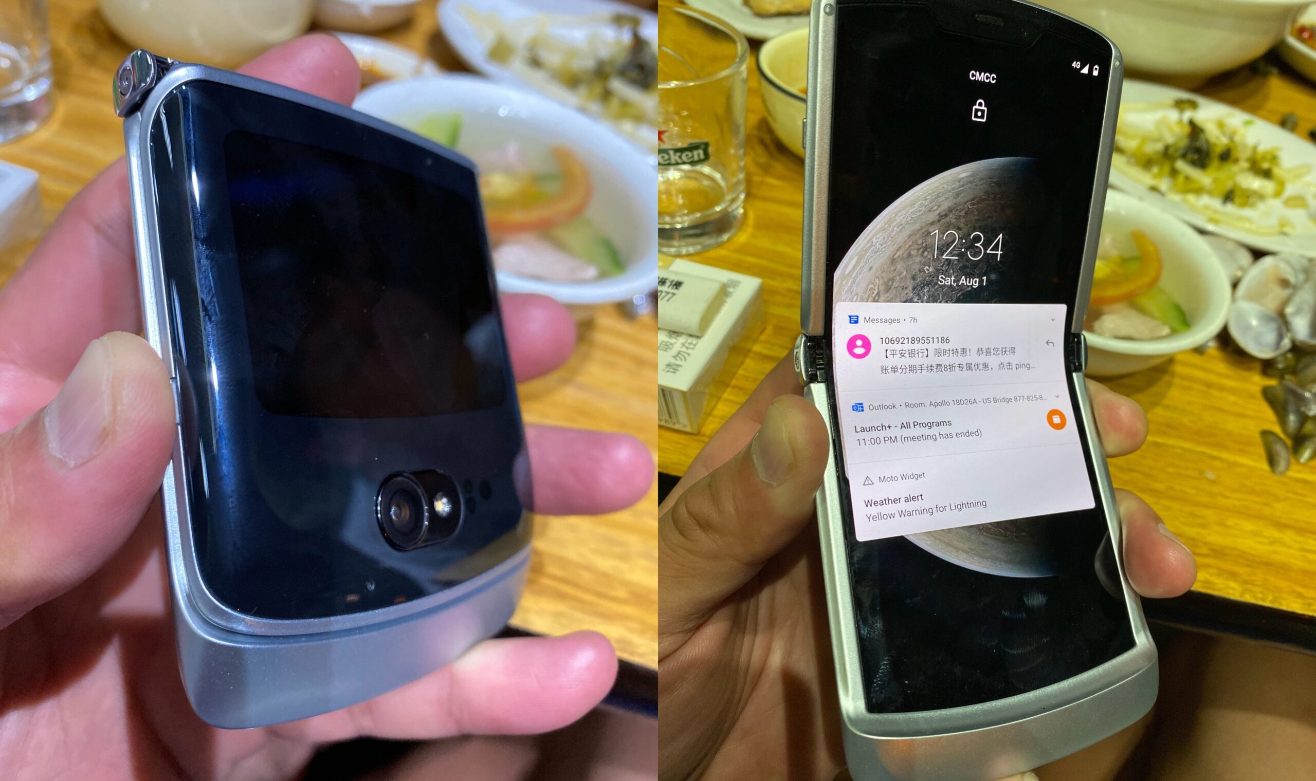 A Chinese investor shares images of unreleased Motorola razr 5G