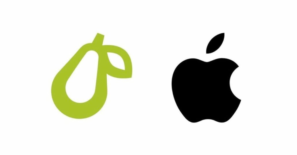 Apple sues a small company as its pear logo allegedly matches its own