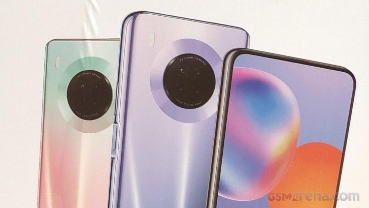 Huawei Y9a leaked posters appear to reveal design, color variants