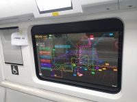 LG Display’s transparent OLED displays outfitted on subways in China