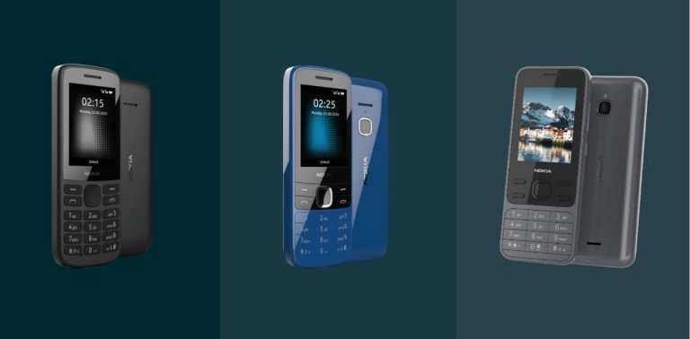 Nokia’s upcoming 4G feature phones pose for the camera in latest leak