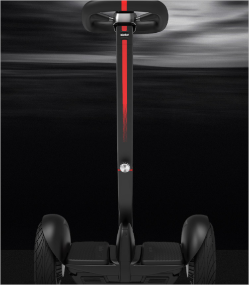 Ninebot S MAX self-balancing e-Scooter with a steering wheel launched on Indiegogo