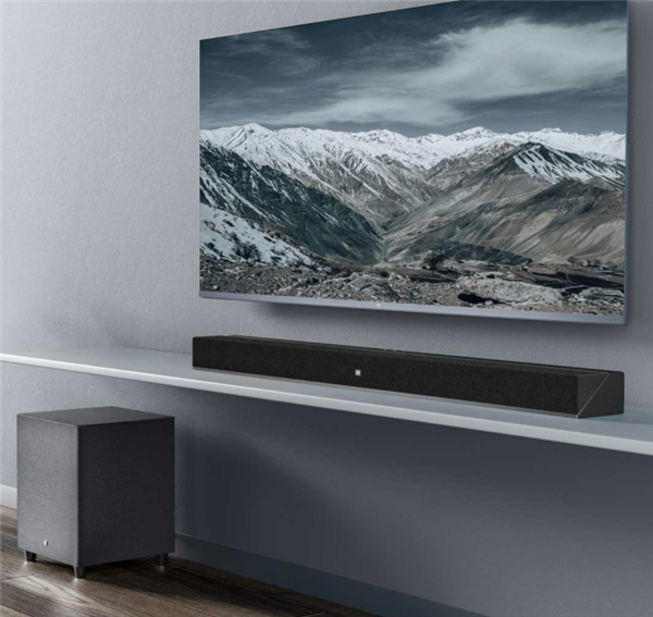 Xiaomi Mi TV Speaker Theater Edition comes with a separate subwoofer