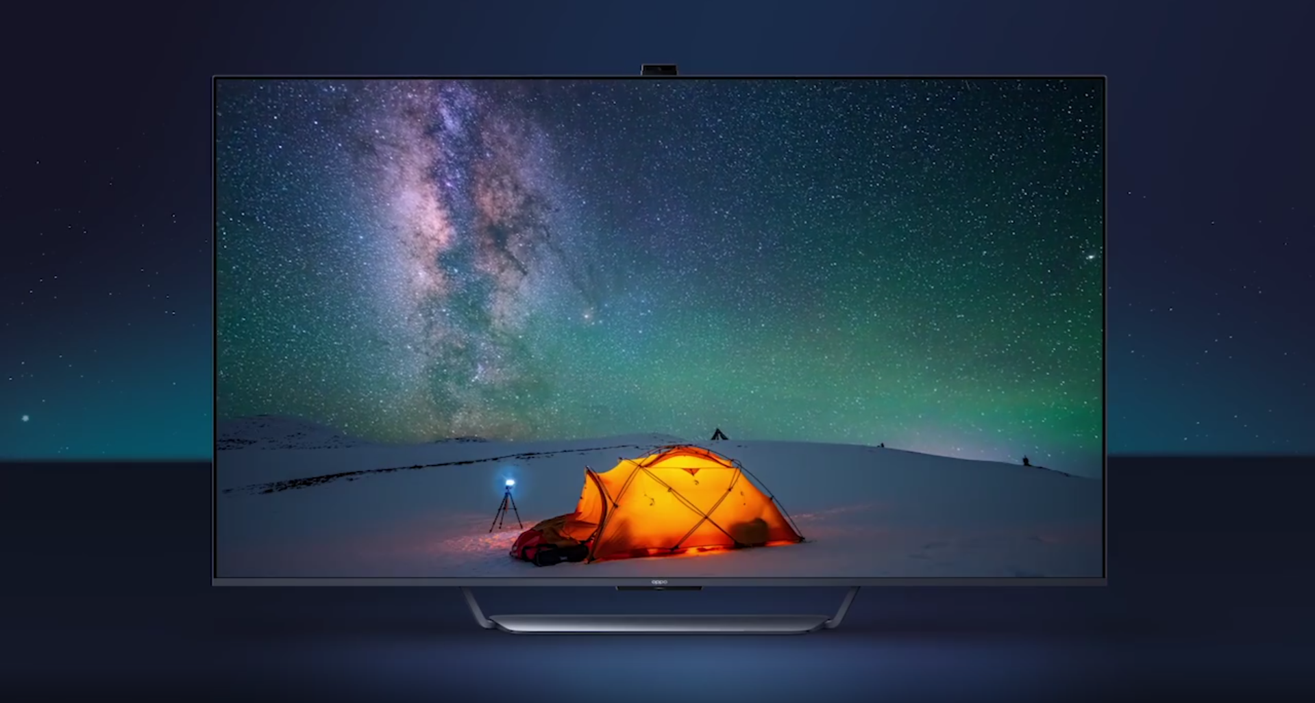 Here’s your first look at OPPO TV with pop-up camera
