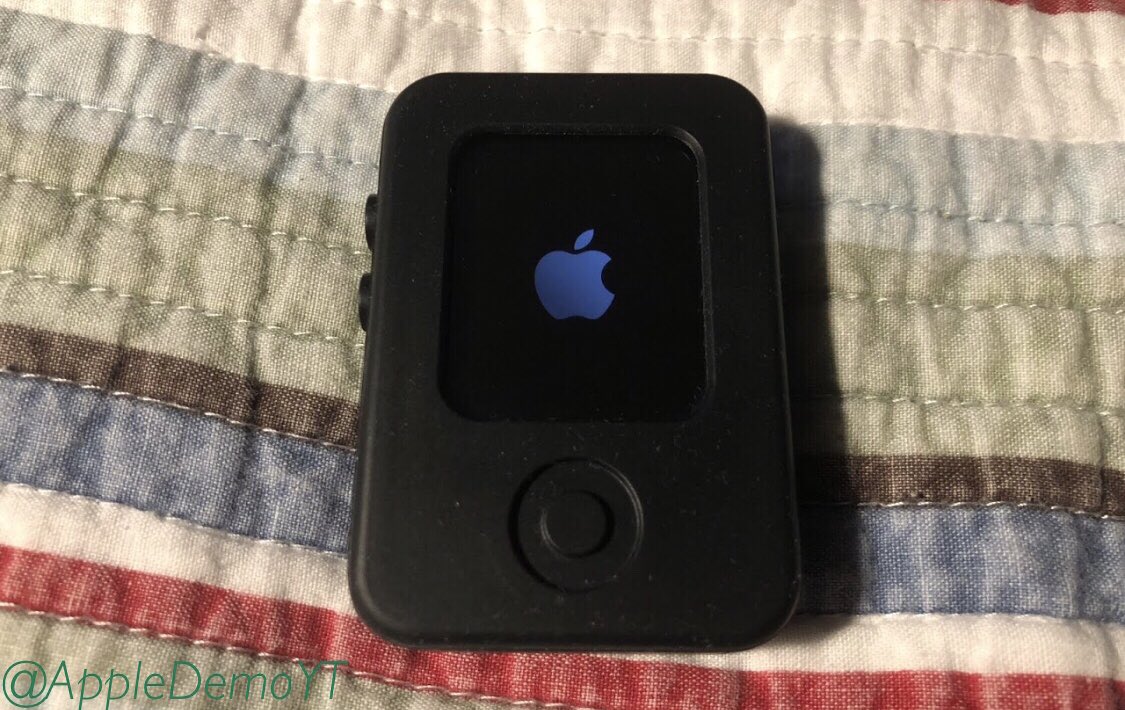 A first-generation Apple Watch prototype disguised as iPod nano leaks in pictures