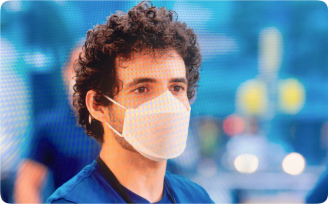 Apple designs and manufactures its own Face Mask for employees