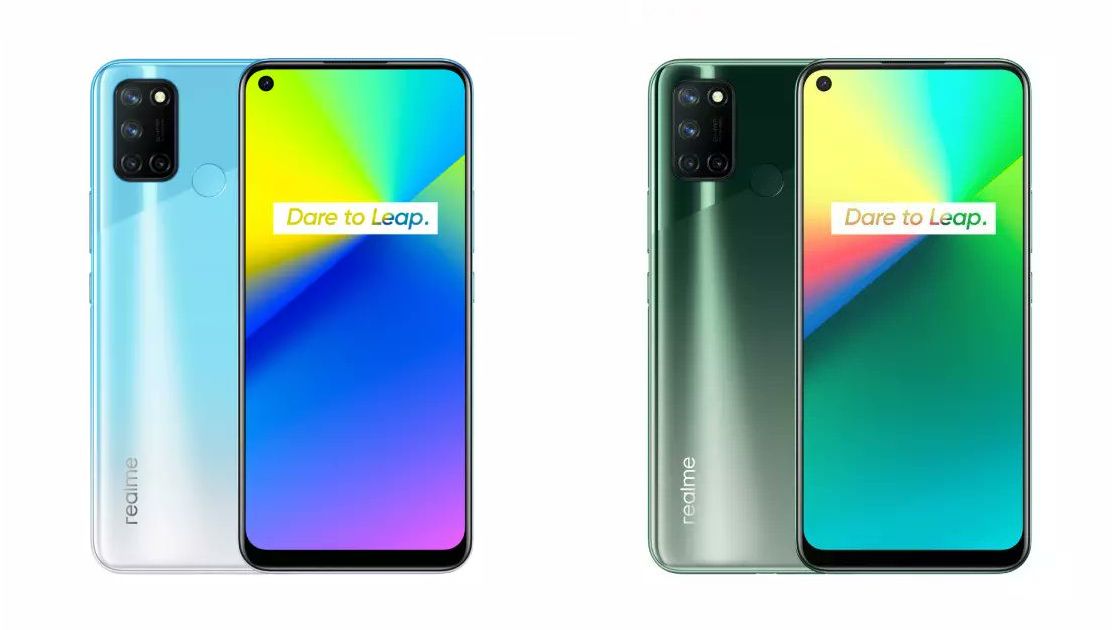 Realme 7i retailer listing reveals two color variants and key features