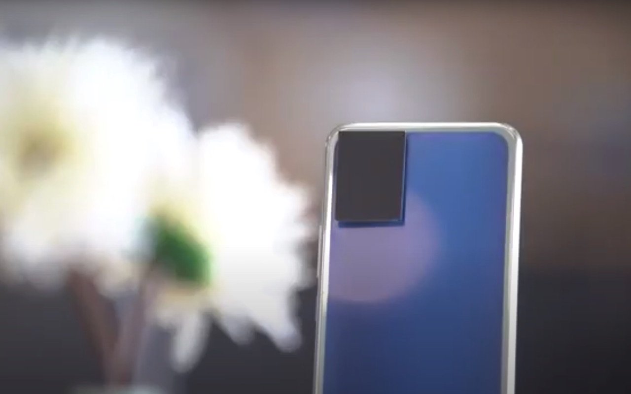 Vivo showcases smartphone with a color changing rear panel