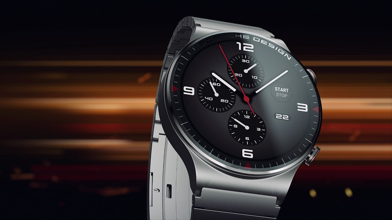 Huawei Watch GT2 Porsche Design with a Titanium/Sapphire glass build launched