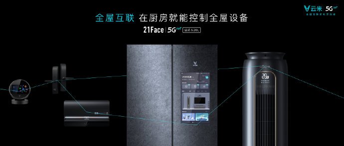 Viomi 21Face 5IoT Refrigerator with an interactive display, Wi-Fi 6 support unveiled
