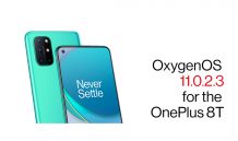 OxygenOS 11.0.2.3 for OnePlus 8T brings a number of fixes