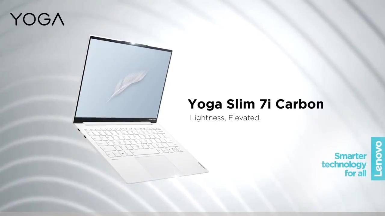 Lenovo Yoga Slim 7i Carbon leaked in a new video, features ultra thin design