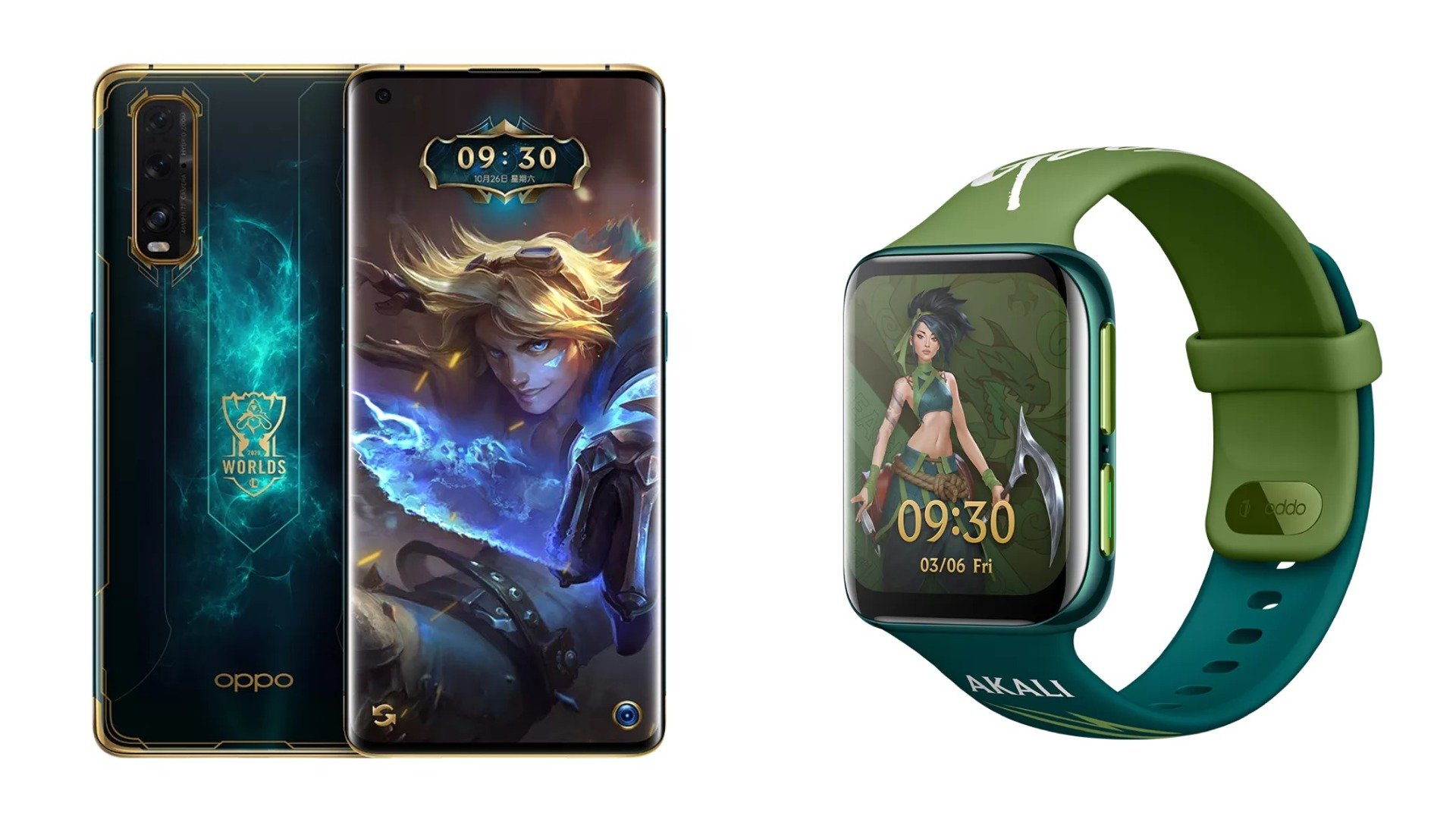 OPPO Find X2 and OPPO Watch League of Legends Limited Editions launched in China