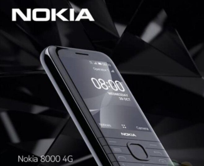 Leaked Nokia 8000 4G poster reveals it is not a slider phone