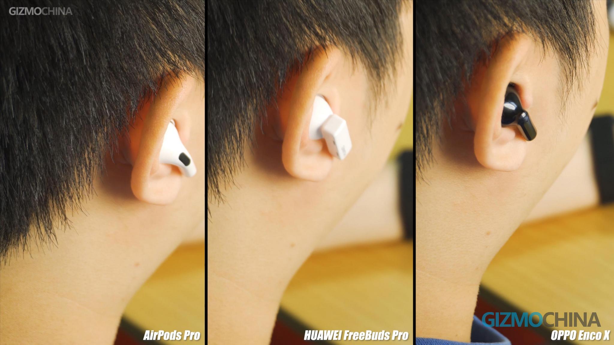 Xiaomi vs Huawei vs OPPO ANC earbuds 12