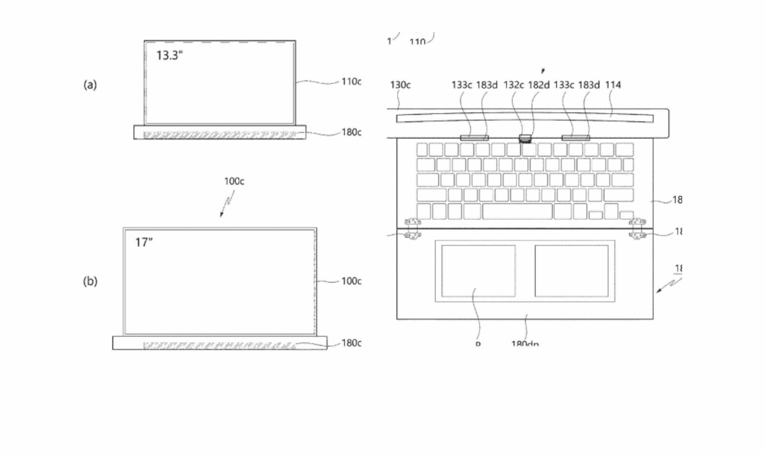 LG patents a laptop design with rollable display and keyboard