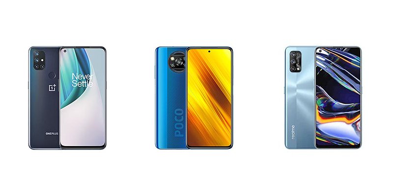 OnePlus Nord N10 vs POCO X3 vs Realme 7 Pro: Specs Comparison