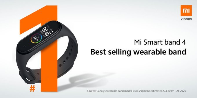 Xiaomi Mi Band 4 on a limited-time sale for $26.99 via Gearbest