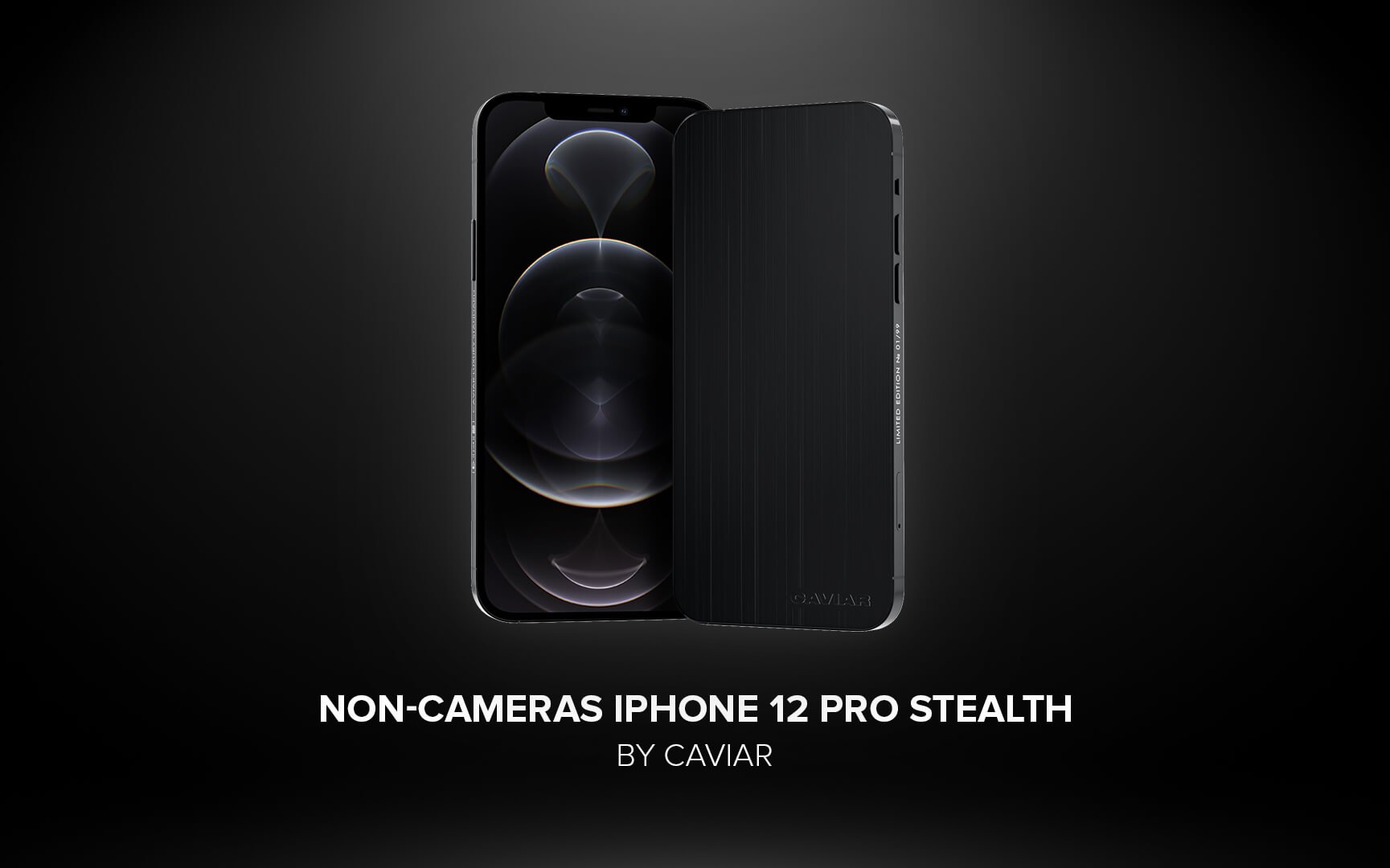 Caviar’s iPhone 12 Pro Stealth has no cameras for security reasons