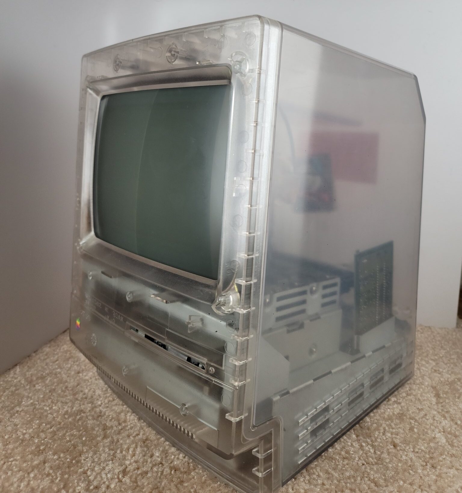 Leaked prototype shows Apple had experimented with a transparent casing for the Mac PC first released in 1990