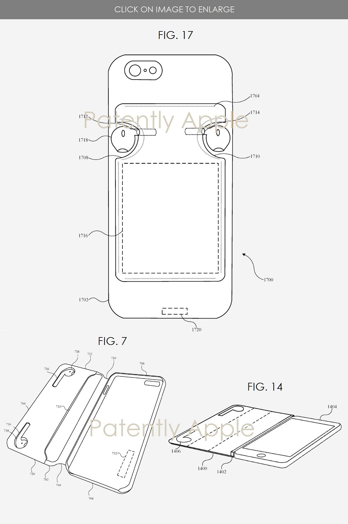 Apple patents new iPhone case, which can house and charge AirPods