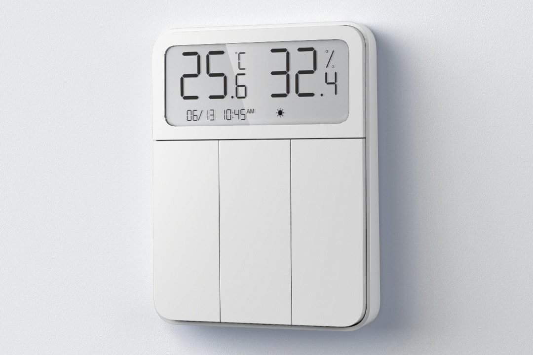 The new Xiaomi MIJIA thermostat is also a smart switch