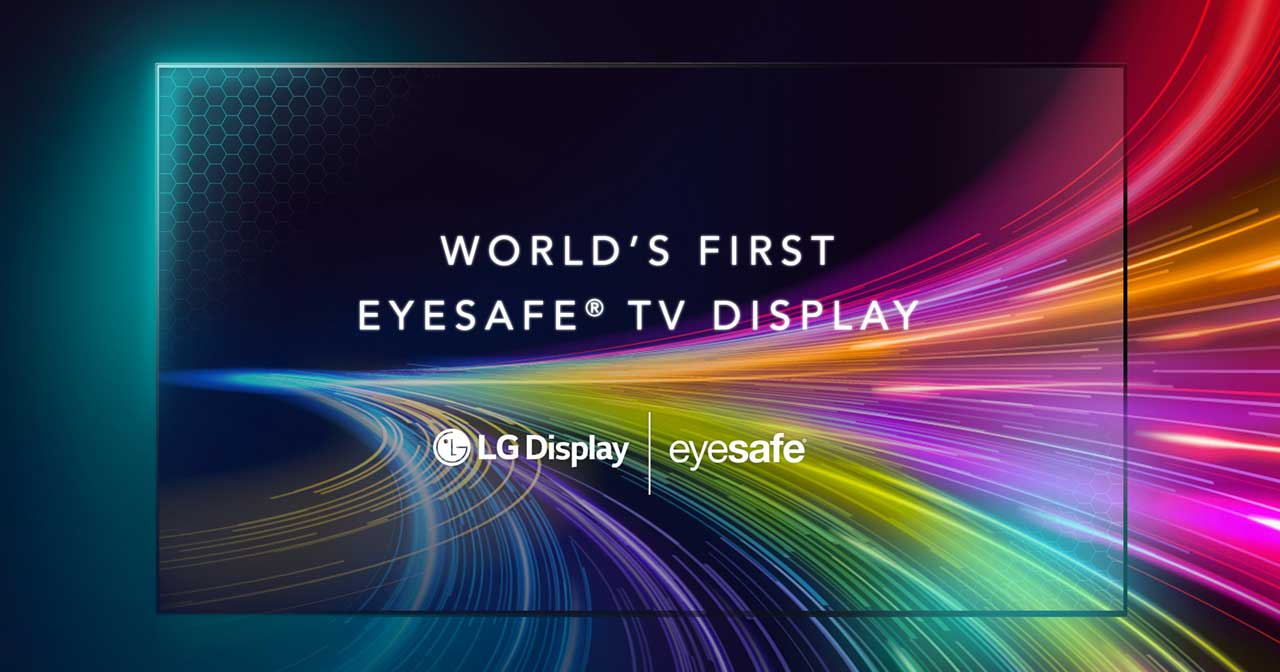 LG showcases the world’s first Eyesafe certified TV display