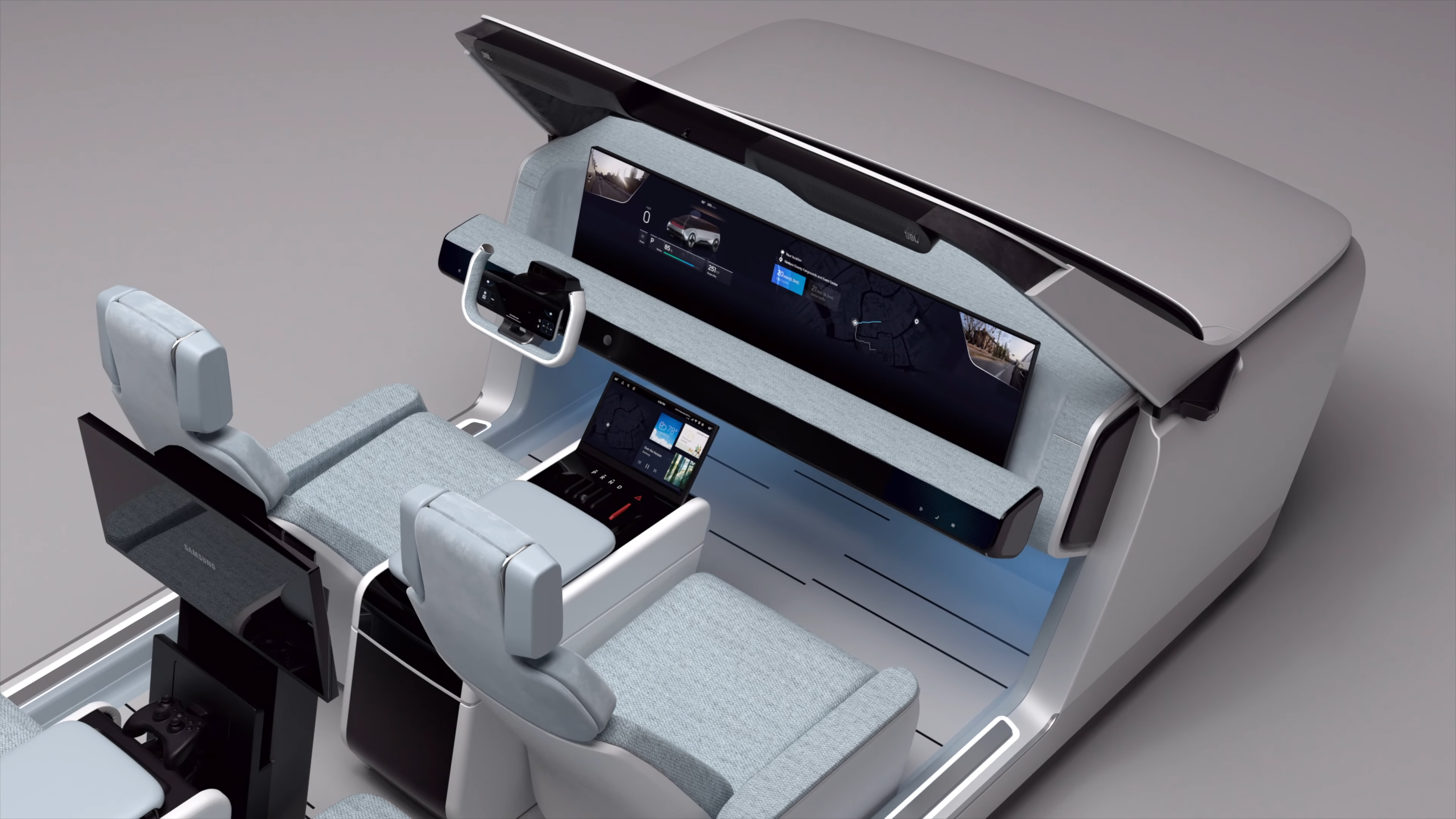 Samsung showcases its next-gen Digital Cockpit for smart cars