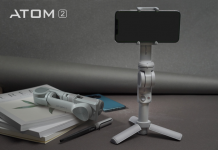 Snoppa ATOM 2 Phone Gimbal with 3-Axis, auto-foldable design launched on Kickstarter