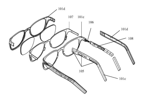 Xiaomi granted patent for smart glasses with detection & therapeutic properties