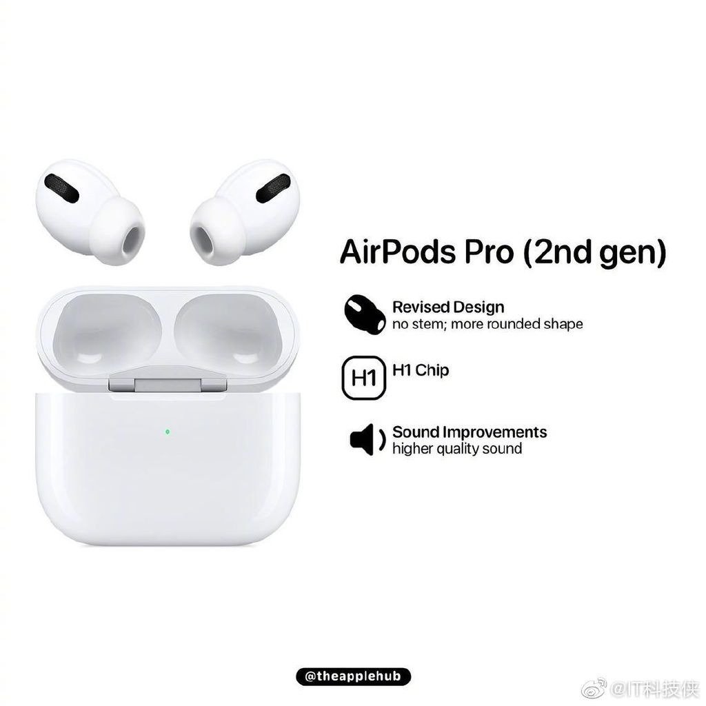 Apple AirPods Pro 2 leaked image hints at updated design for TWS earphones