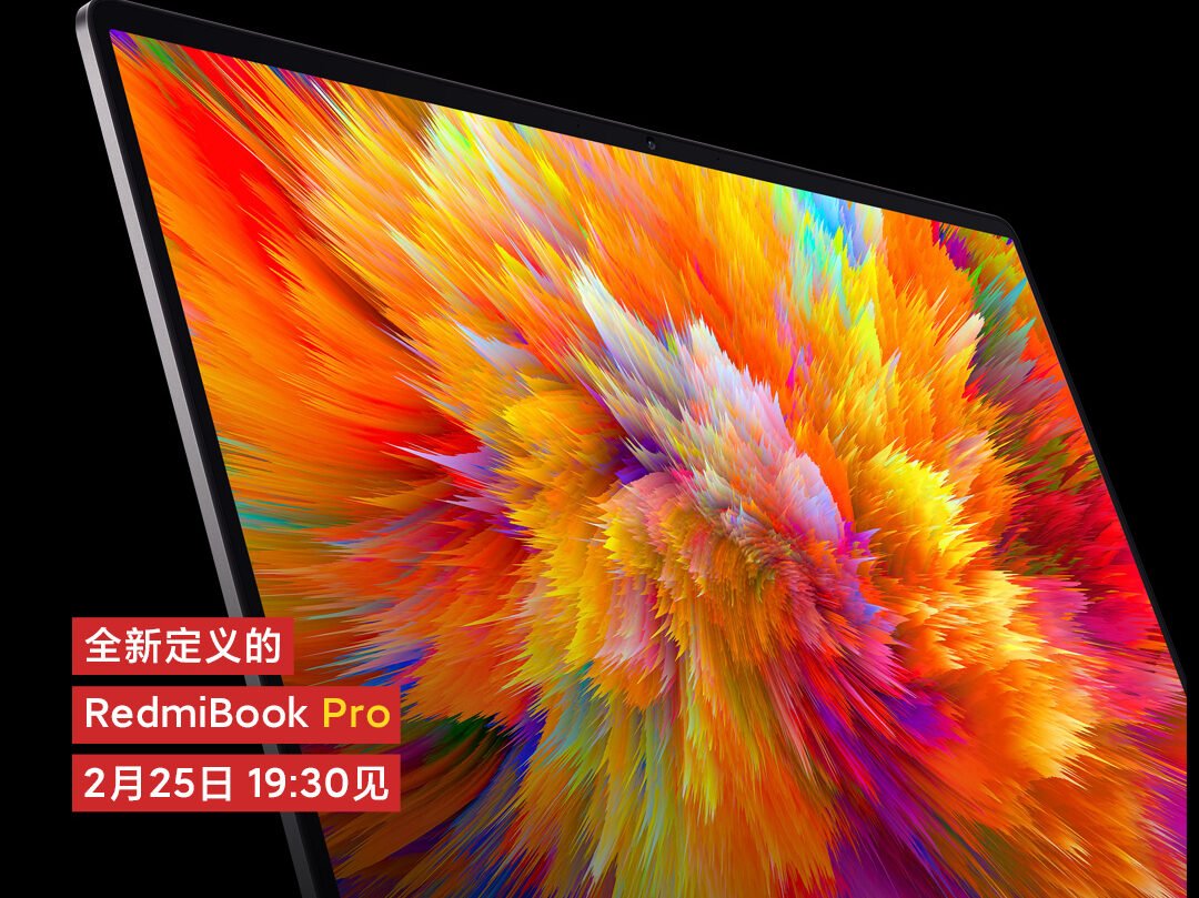 Xiaomi teases the RedmiBook Pro’s display, features ultra thin bezels