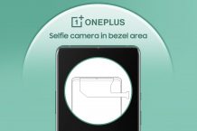 OnePlus patents a smartphone design with a bezel selfie camera