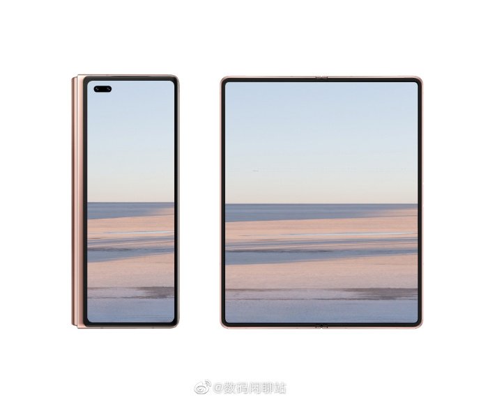 Render gives us an early look at the Huawei Mate X2
