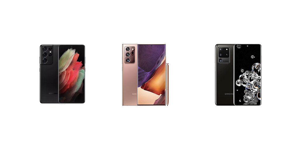 Samsung Galaxy S21 Ultra vs Note 20 Ultra vs S20 Ultra: Specs Comparison