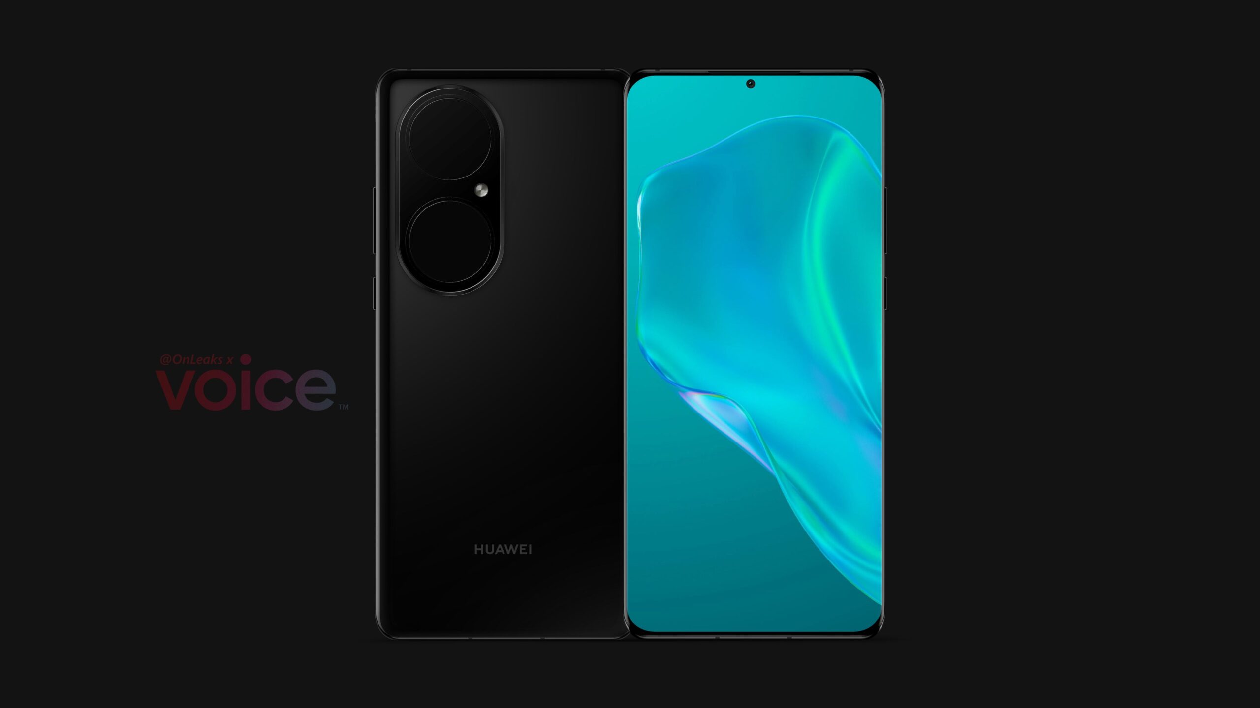 Huawei P50 Pro CAD renders reveals unique rear camera design, display with ultra-thin bezels