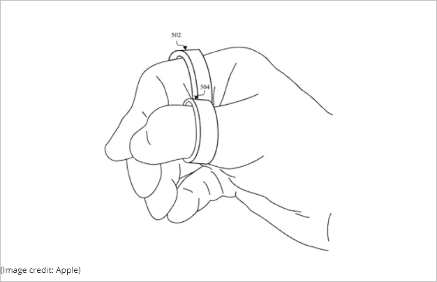 Apple’s VR headset controller may be a device worn on two fingers, patent reveals