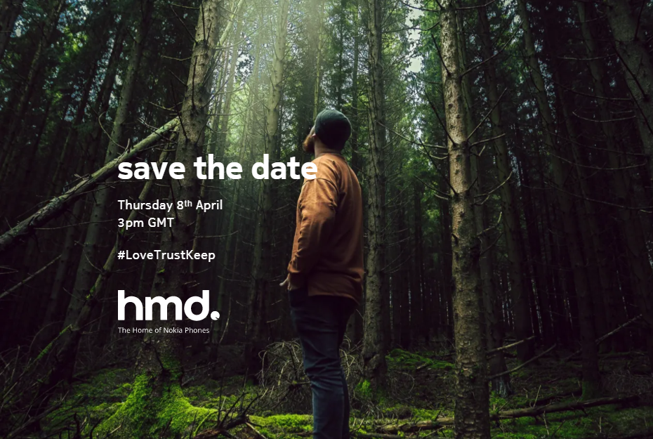 HMD Global schedules a launch event for April 8