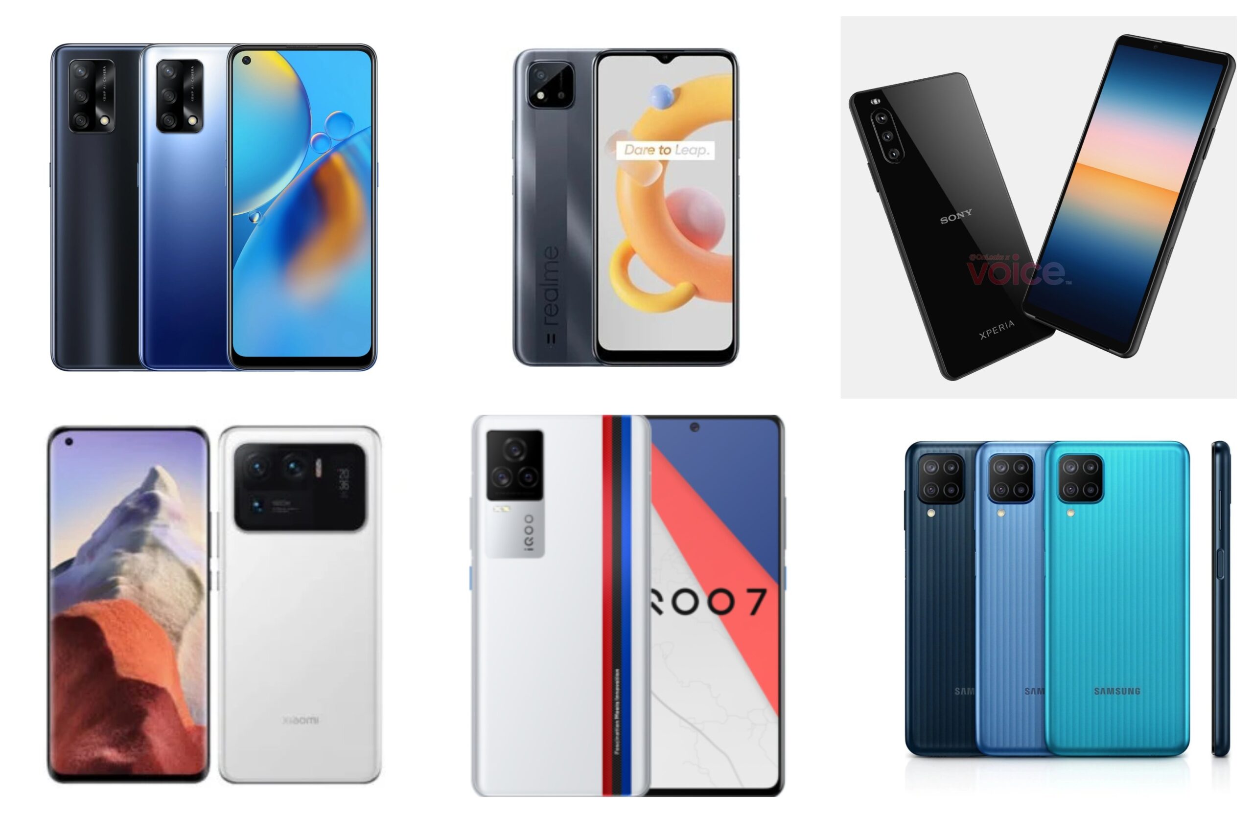 Upcoming Smartphones in April 2021: Redmi, Samsung, OPPO, Nokia, Sony, & more
